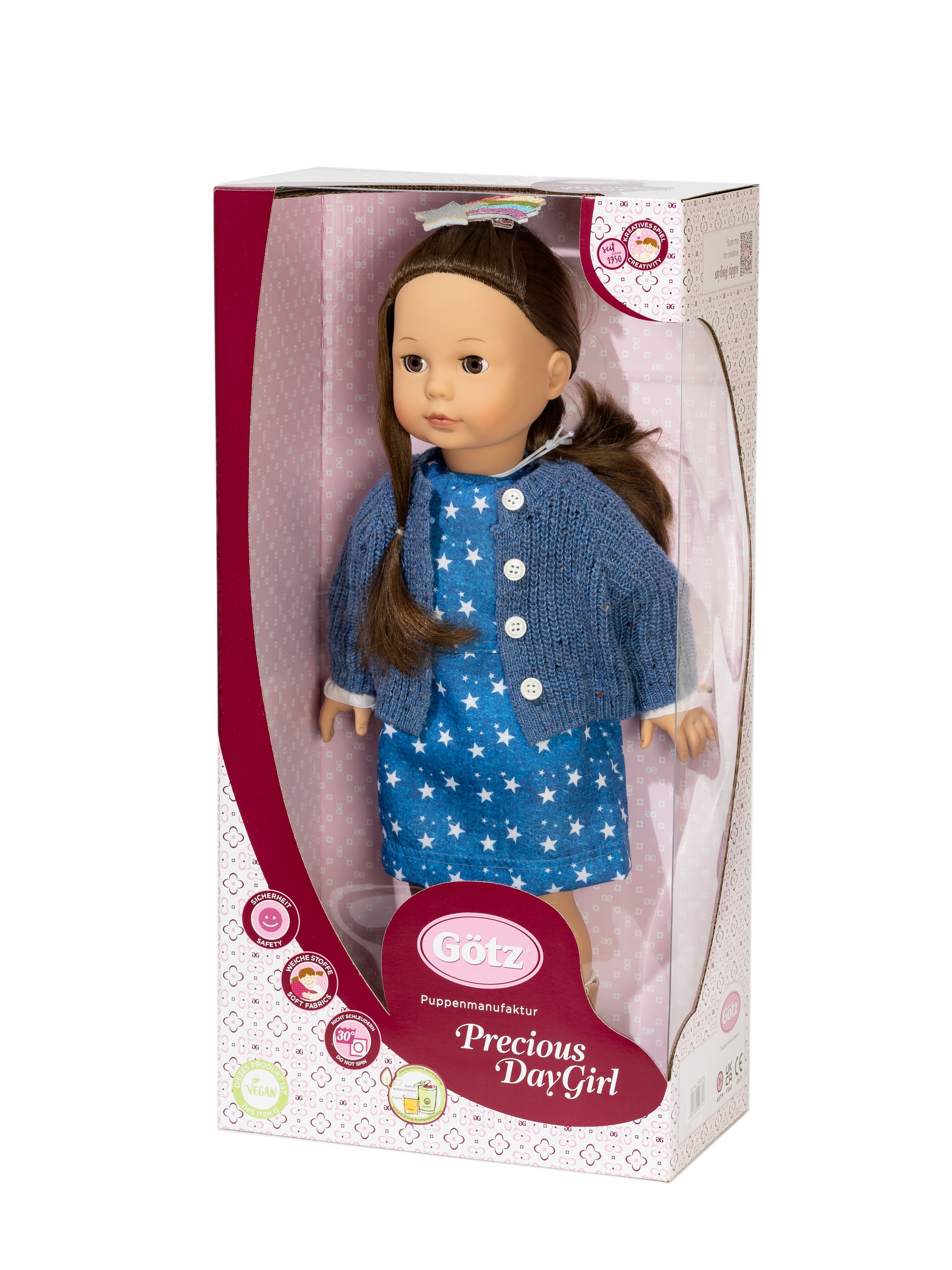 Кукла большая (ростовая) Gotz высота 46 см 2490334 - фото 14