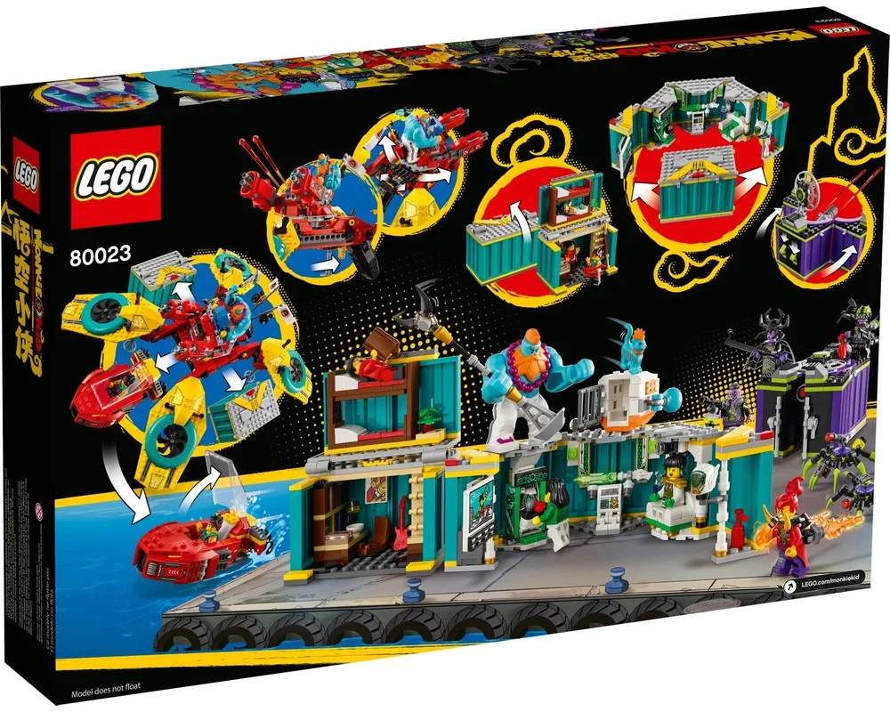 Конструктор LEGO Monkie kid 80023 1399 дет. - фото 13