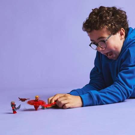 Конструктор LEGO NINJAGO Спиннер Кружитцу Дракона Кая блочный