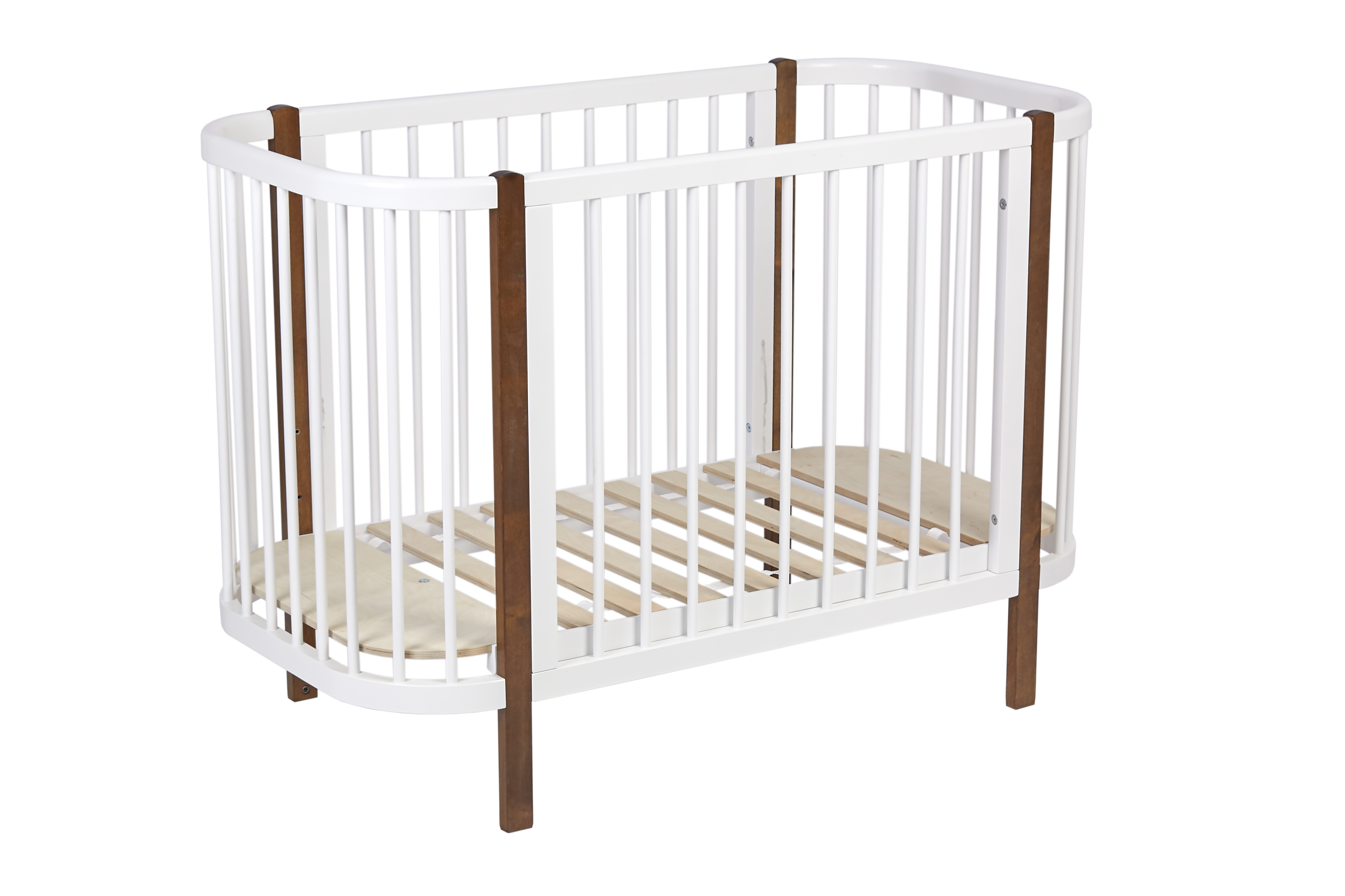 Детская кроватка Polini kids прямоугольная, продольный маятник - фото 6