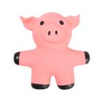 Игрушка для собак Barbaks Хрюша из латекса с пищалкой 12.5см