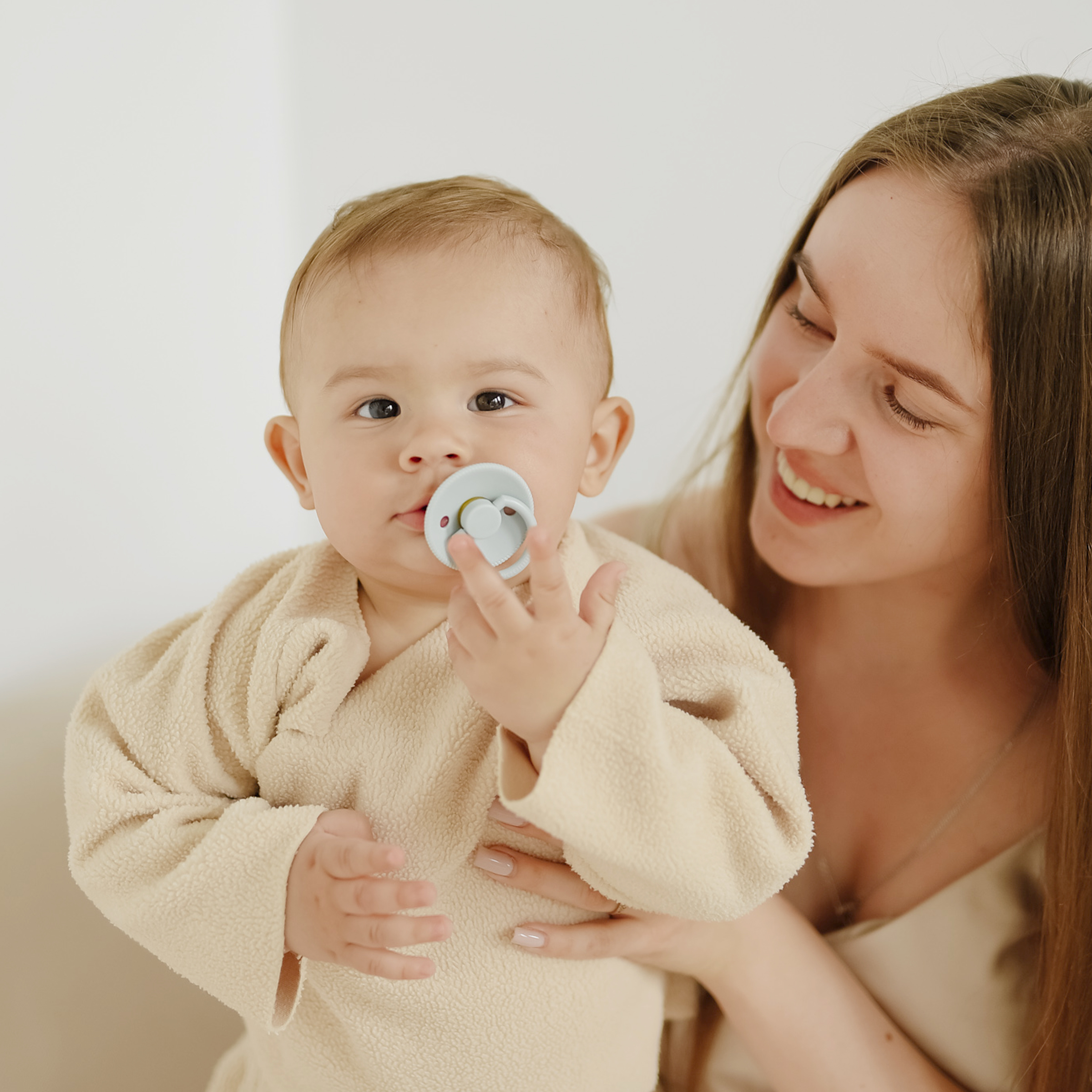 Пустышка Paomma латекс ортодонтическая от 3 мес. 1 шт. - фото 17