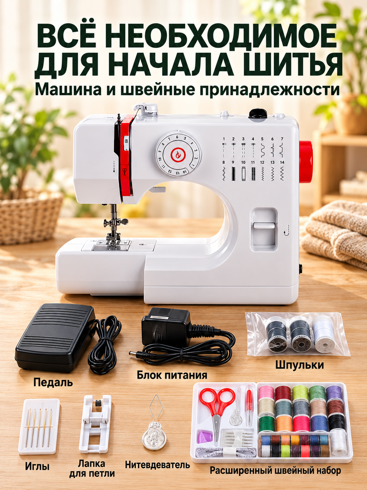 Швейная машина электрическая Швейный Маркет - фото 4