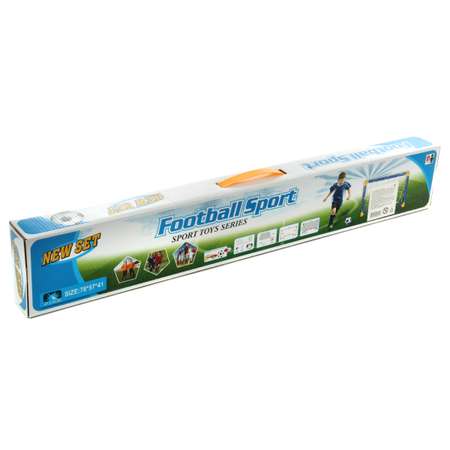 Футбольные ворота Veld Co с мячом