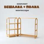 Стеллаж с вешалкой bykva Мебель