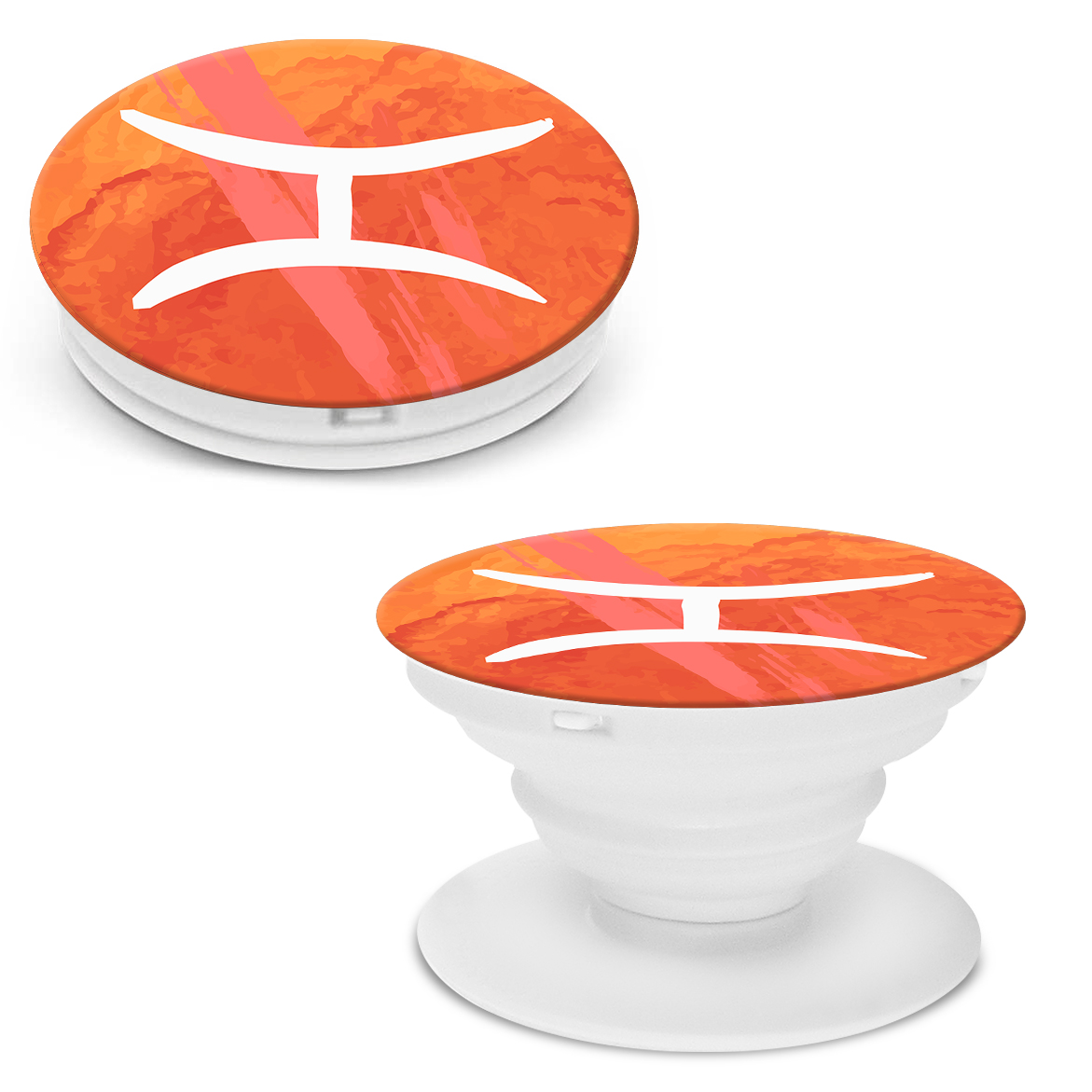 Держатель для телефона Krutoff Попсокет Знак Зодиака Рыбы - фото 3