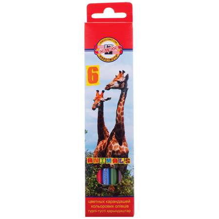 Карандаши цветные Koh-I-Noor 6 шт.