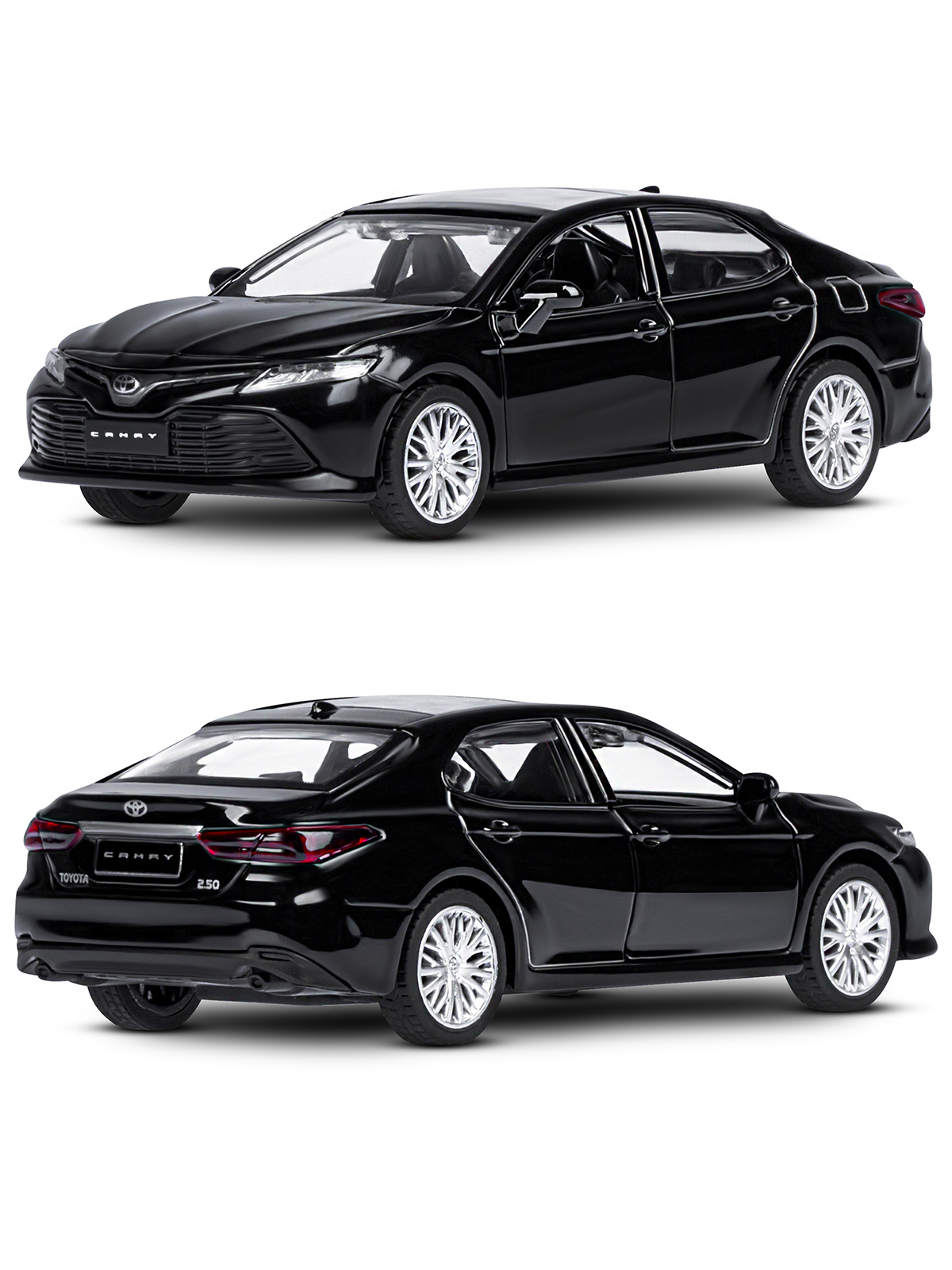 Автомобиль АВТОпанорама Toyota Camry 1:43 JB1251270 - фото 6
