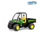 Грузовик Bruder John Deere Мини Gator XUV 855D с фигуркой
