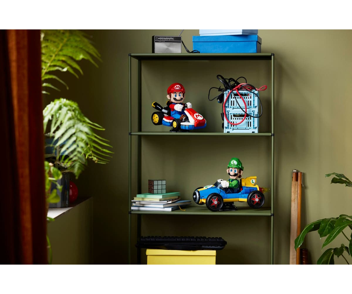 Конструктор LEGO Super Mario Марио Карт Луиджи и Джи-сила 2234 дет. - фото 6