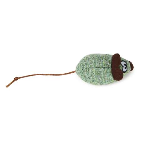 Игрушка для кошек Barbaks Мышка Марина мягкая с кошачьей мятой 16.5*4см