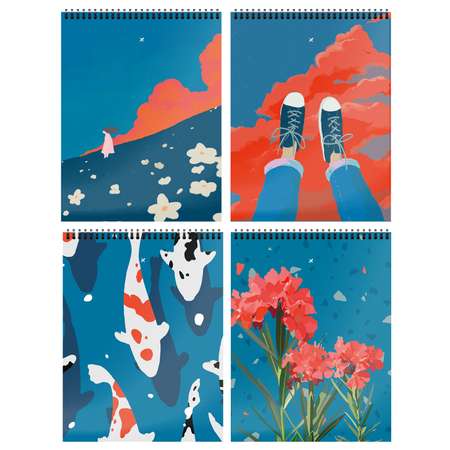 Блокнот Lorex Stationery 60 лист. в ассортименте