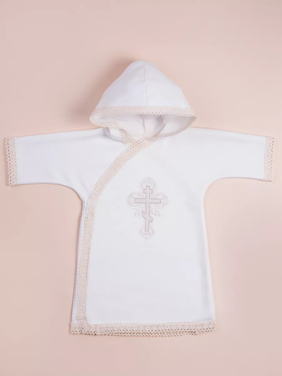 Рубашка крестильная Совенок Дона ХК1-124/1-14 - фото 1