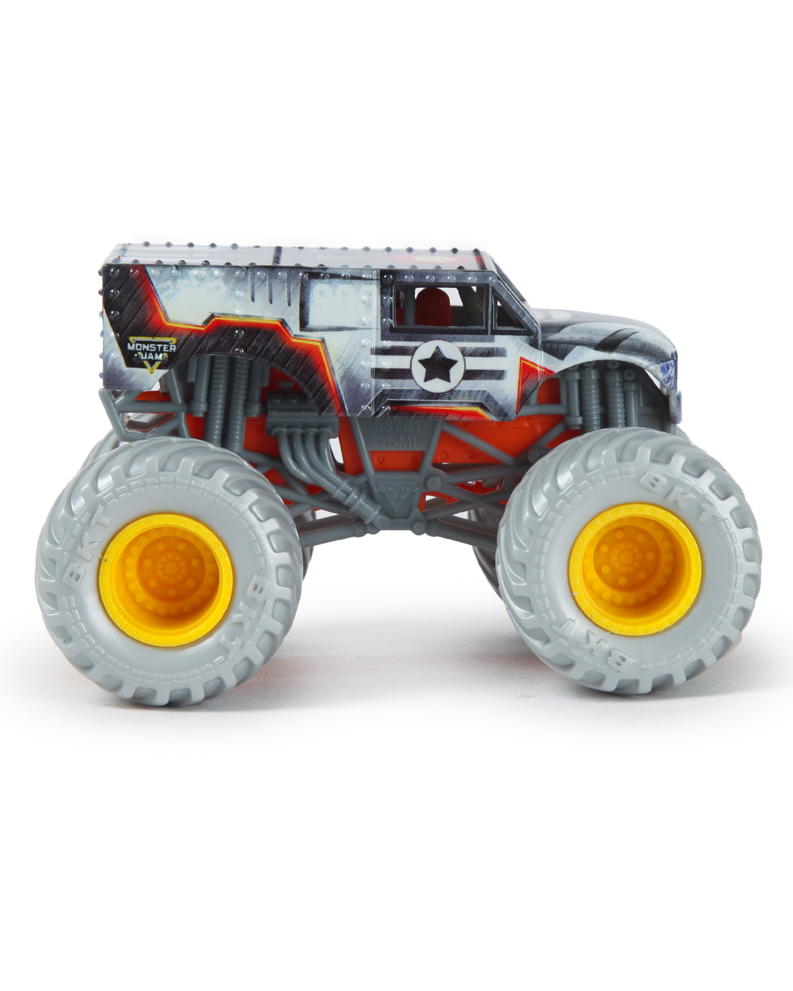 Внедорожник Monster Jam Marvel War Machine 6069960/20154362 - фото 5