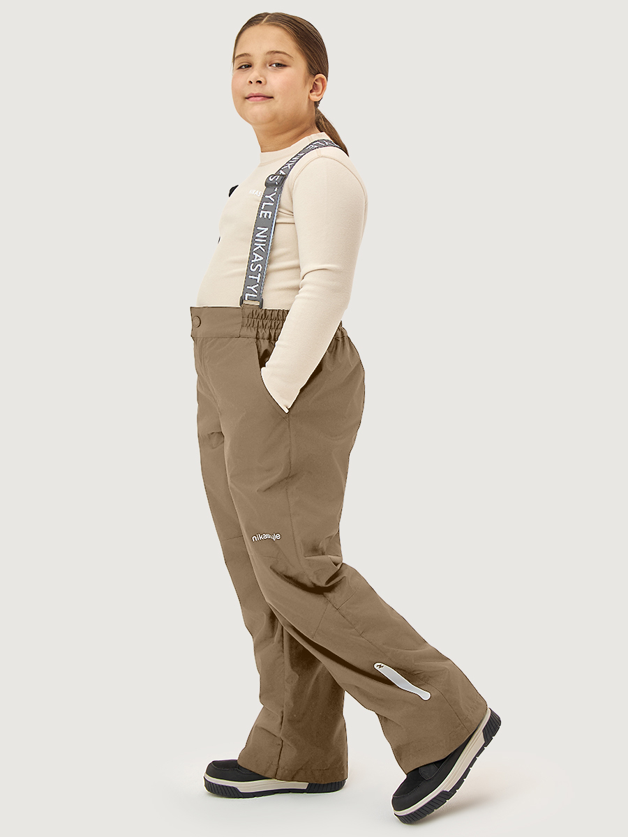 Брюки NIKASTYLE п2л4026 капучино - фото 1