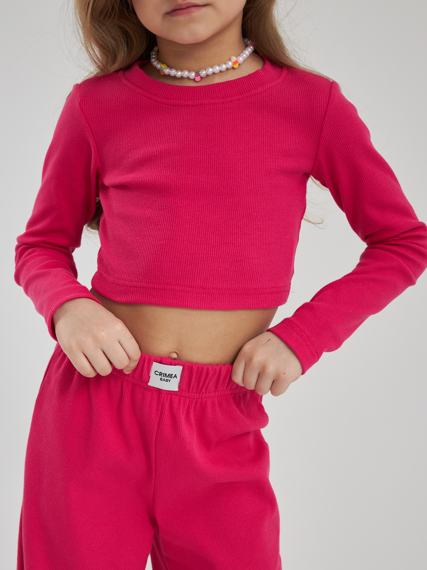 Топ и брюки Crimea Baby Milu/fuchsia - фото 8