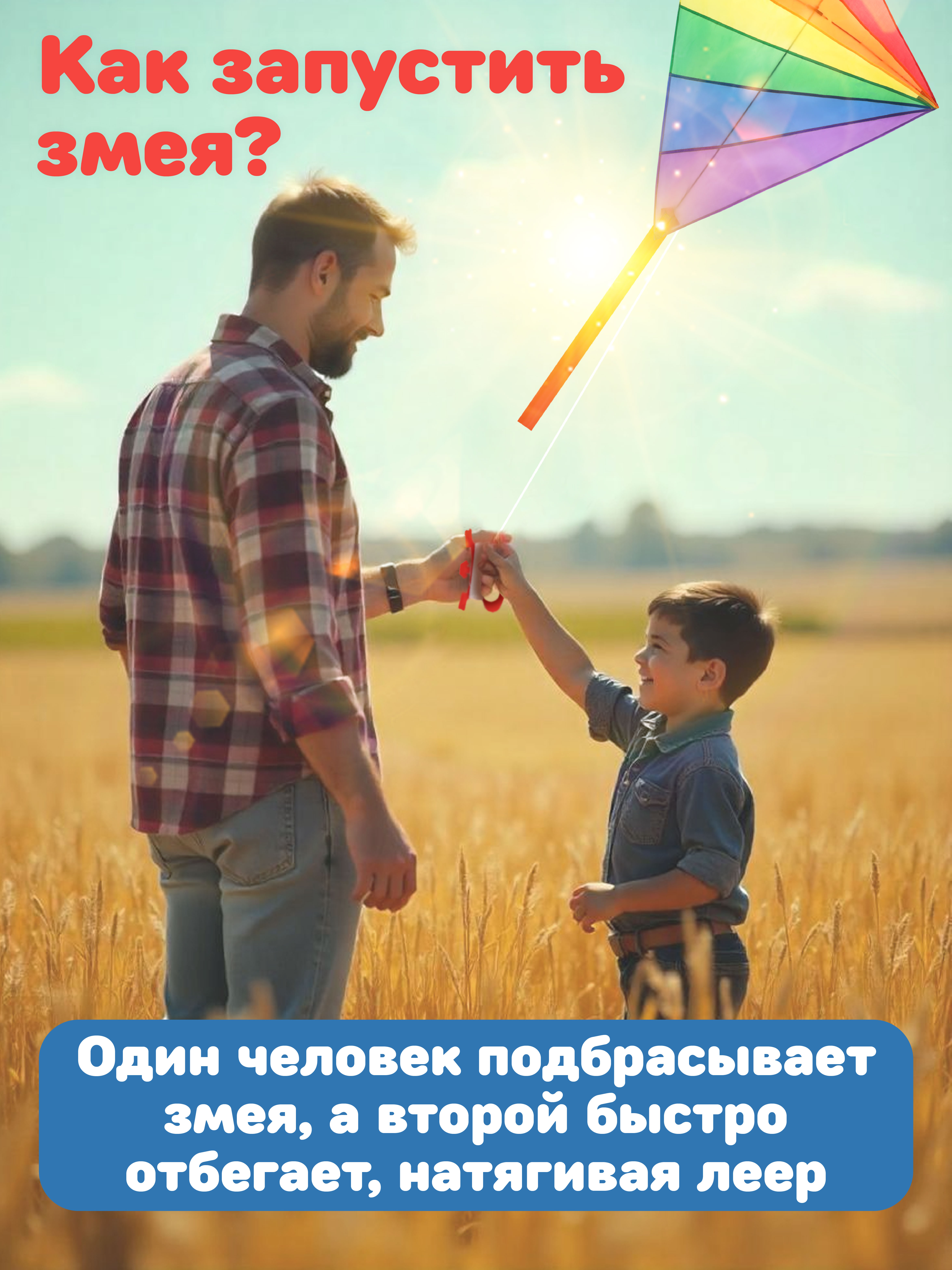 Воздушный змей X-Match детский большой 82х88 см - фото 5