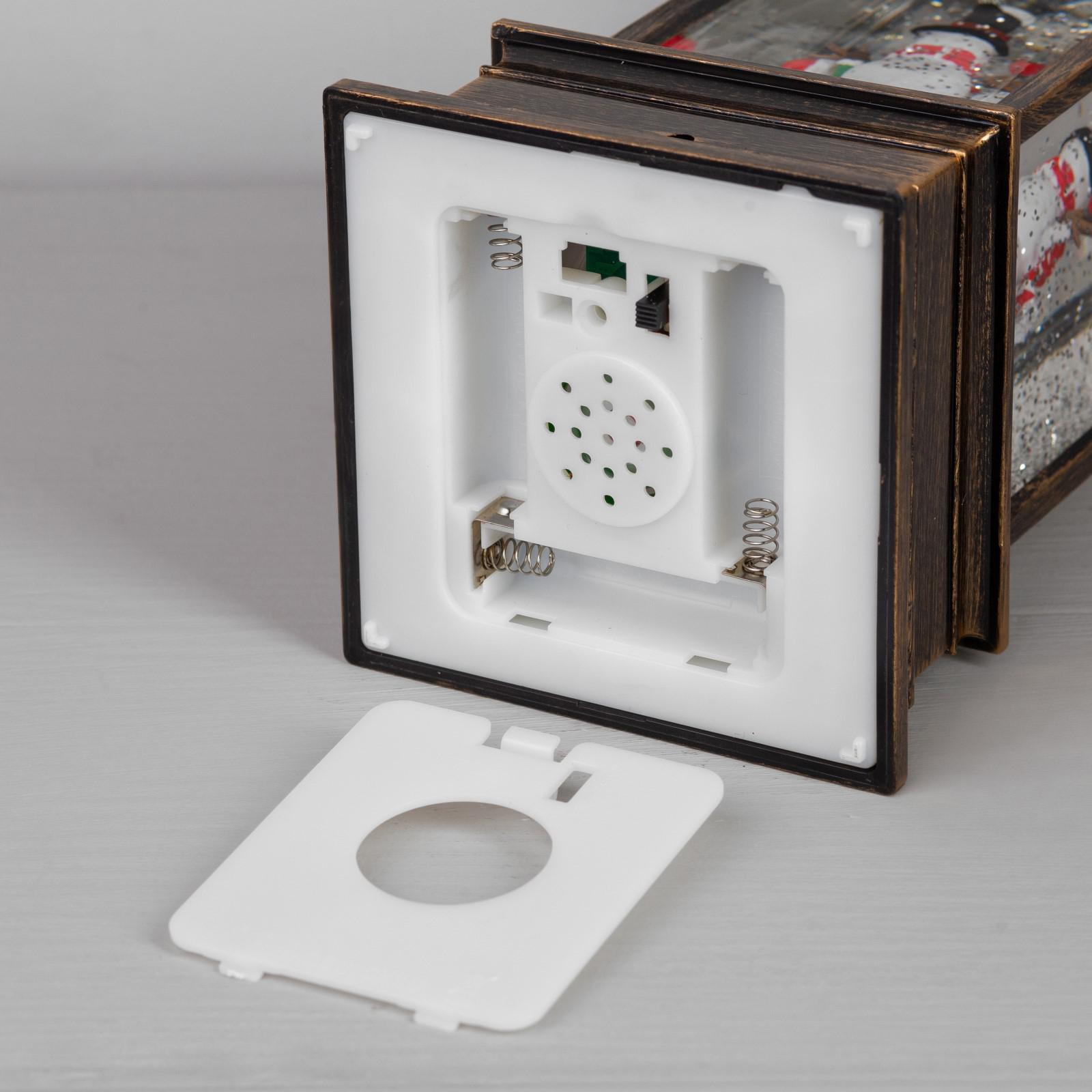 Светодиодная фигура Sima-Land «Дед Мороз и заяц» батарейки не в комплекте USB свечение тёплое белое - фото 3