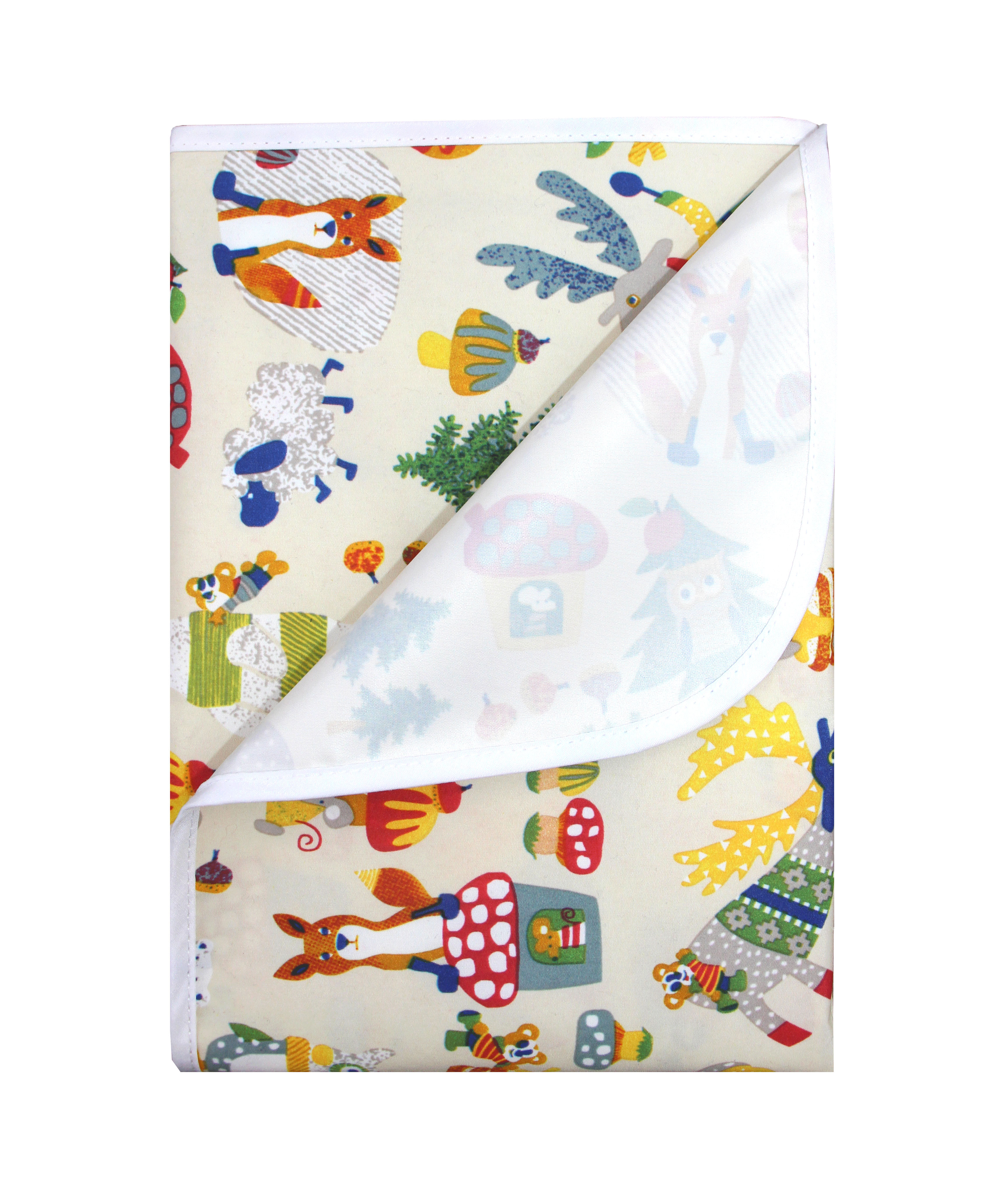 Клеёнка Multi-Diapers Лисы 50 x 70 см 1 шт. - фото 1