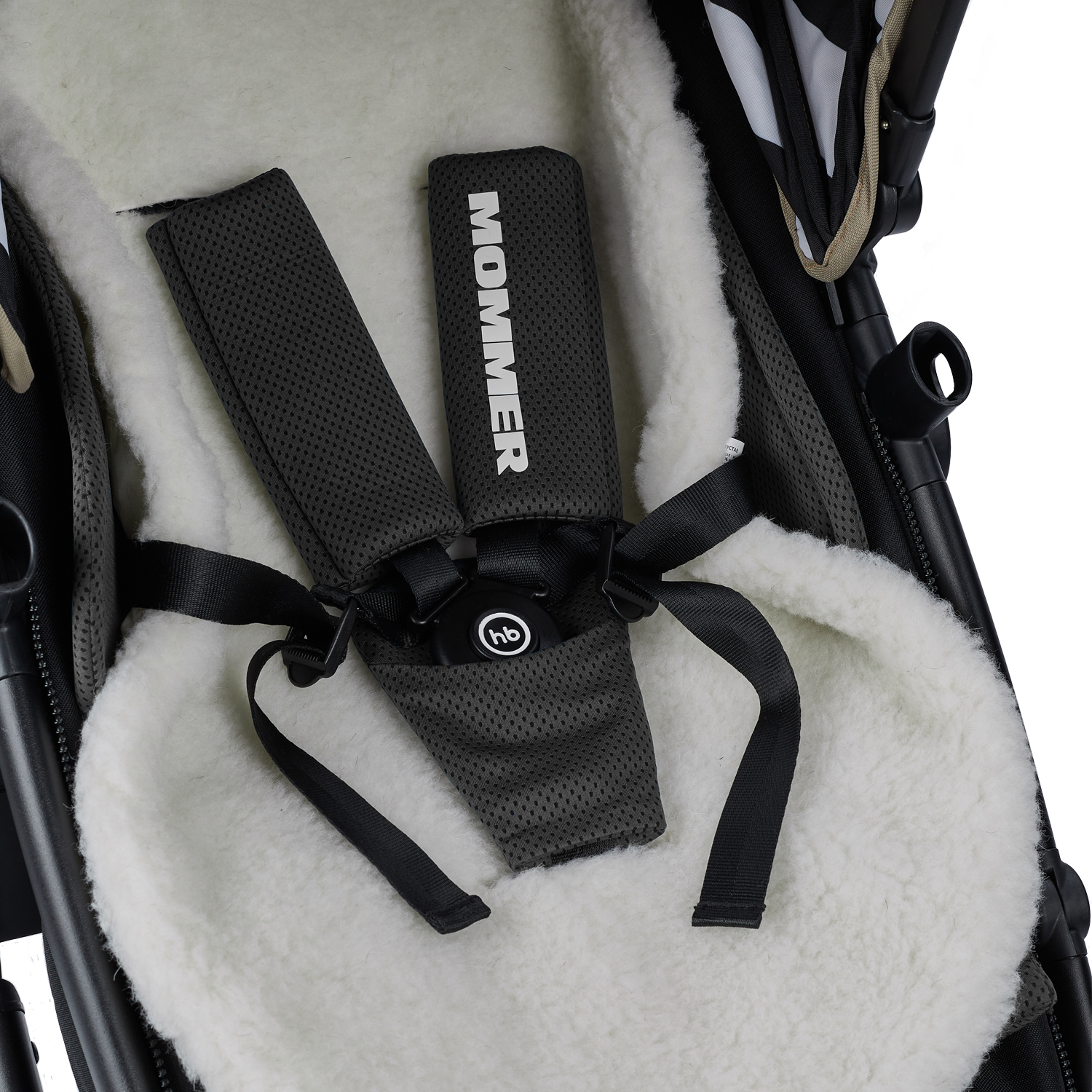 Коляска трансформер Happy Baby черный - фото 20