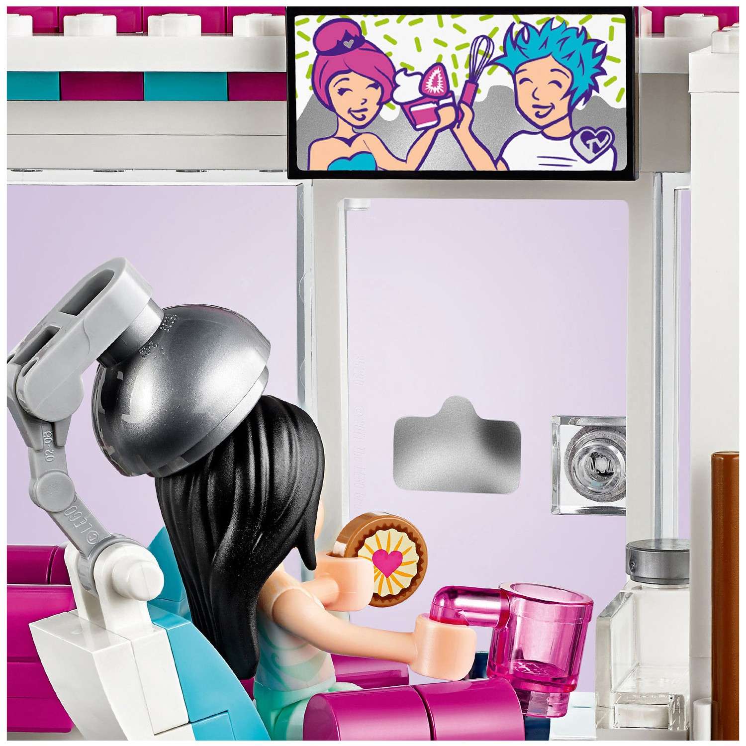 Конструктор LEGO Friends Парикмахерская Хартлейк Сити блочный - фото 18