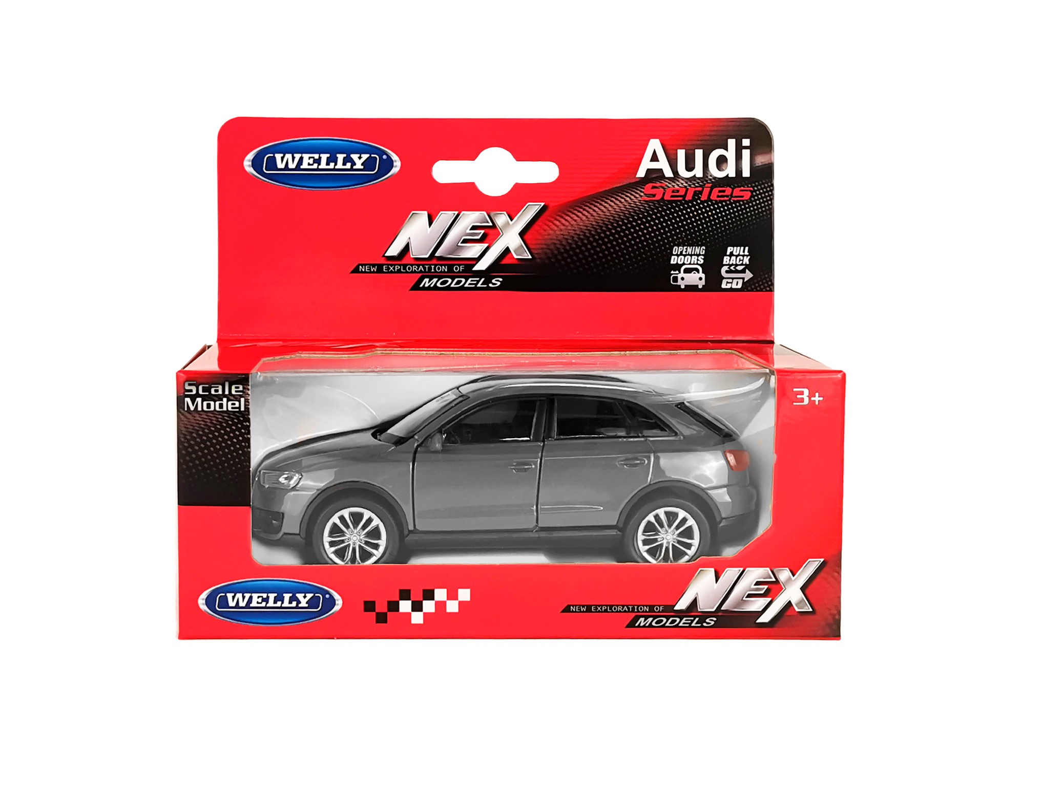 Автомобиль Welly Audi в ассортименте 43666W - фото 6