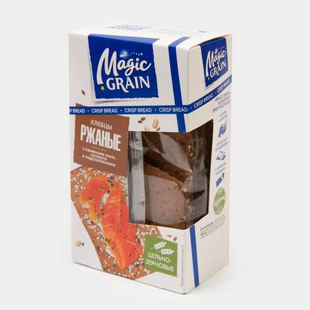 Хлебцы Magic Grain цельнозерновые Ржаные 160г