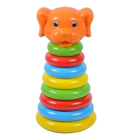 Игрушка Green Plast пирамидка Животные Собака