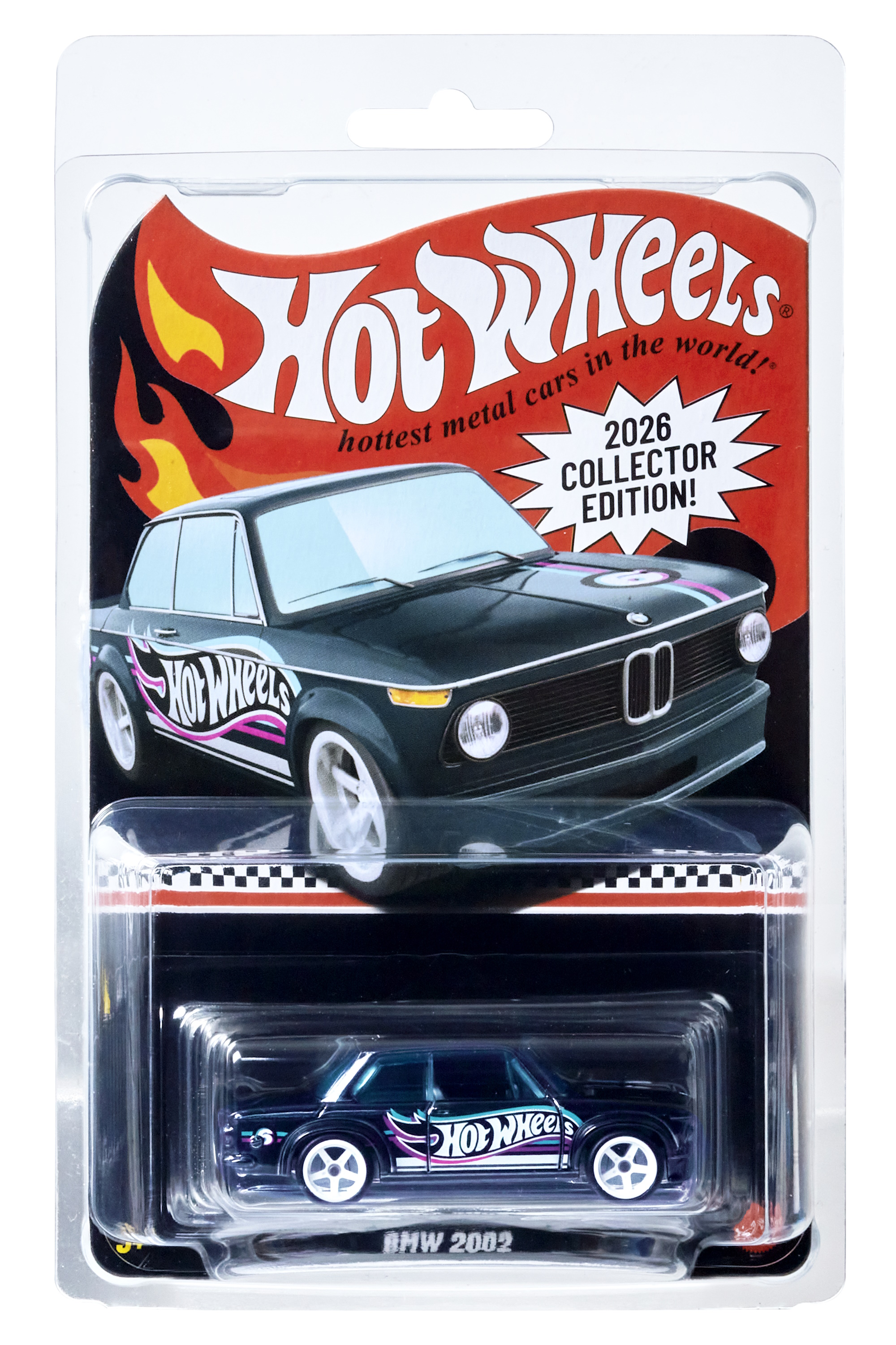 Автомобиль Hot Wheels BMW 2002 JKD41 - фото 5