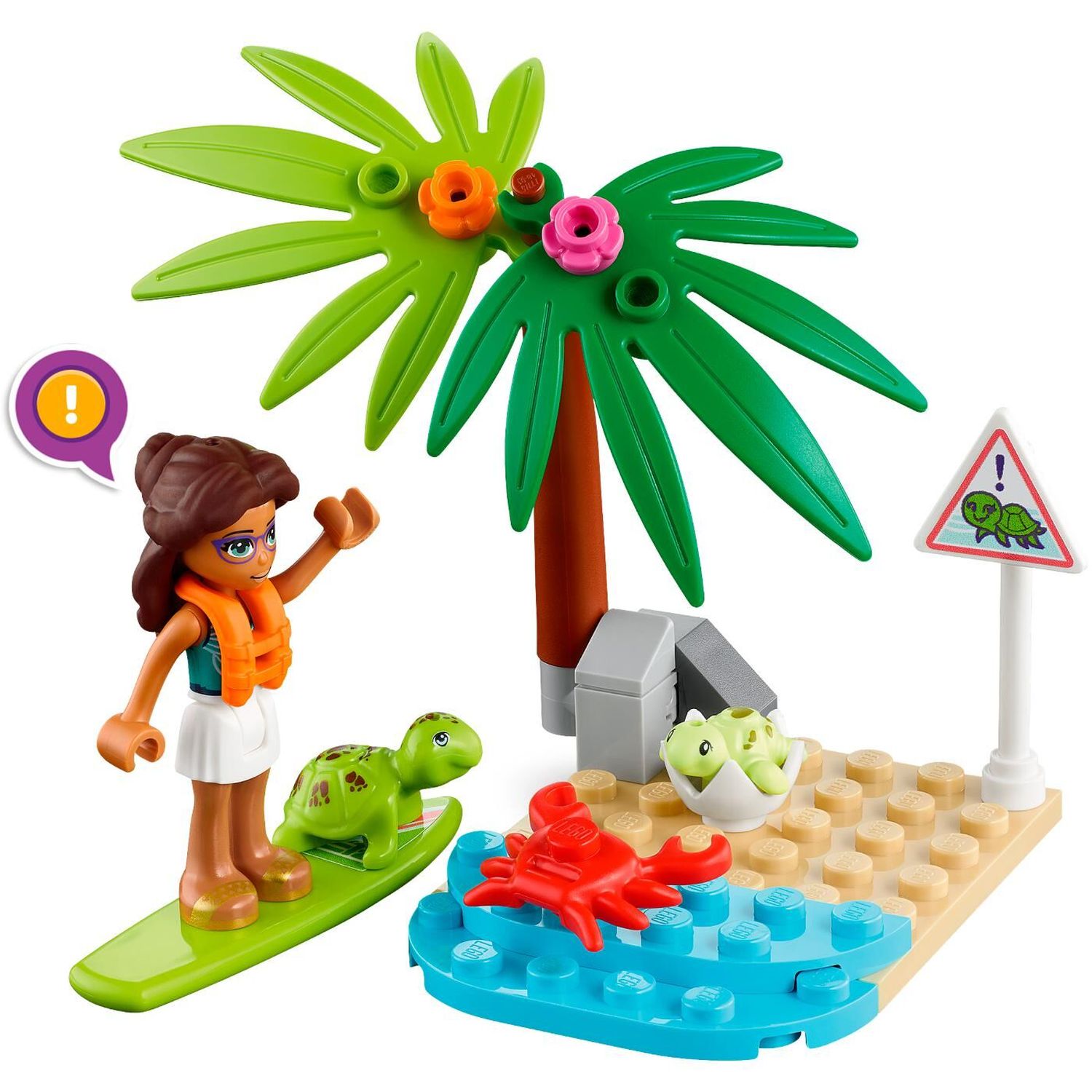 Конструктор LEGO Friends Вездеход для спасения черепах 90 дет. - фото 3
