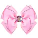 Бант Babys JOY Розовый NY8-5