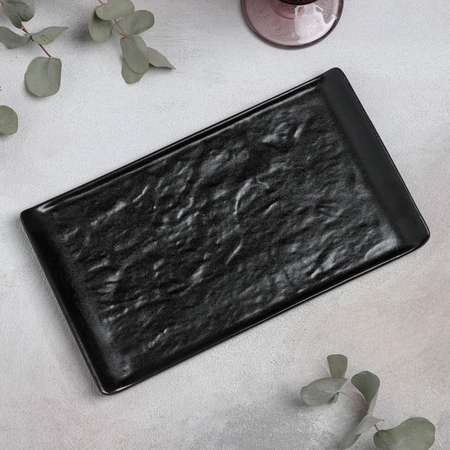 Блюдо для подачи MAGISTRO Pietra lunare, 26,5×15×2 см, фарфор