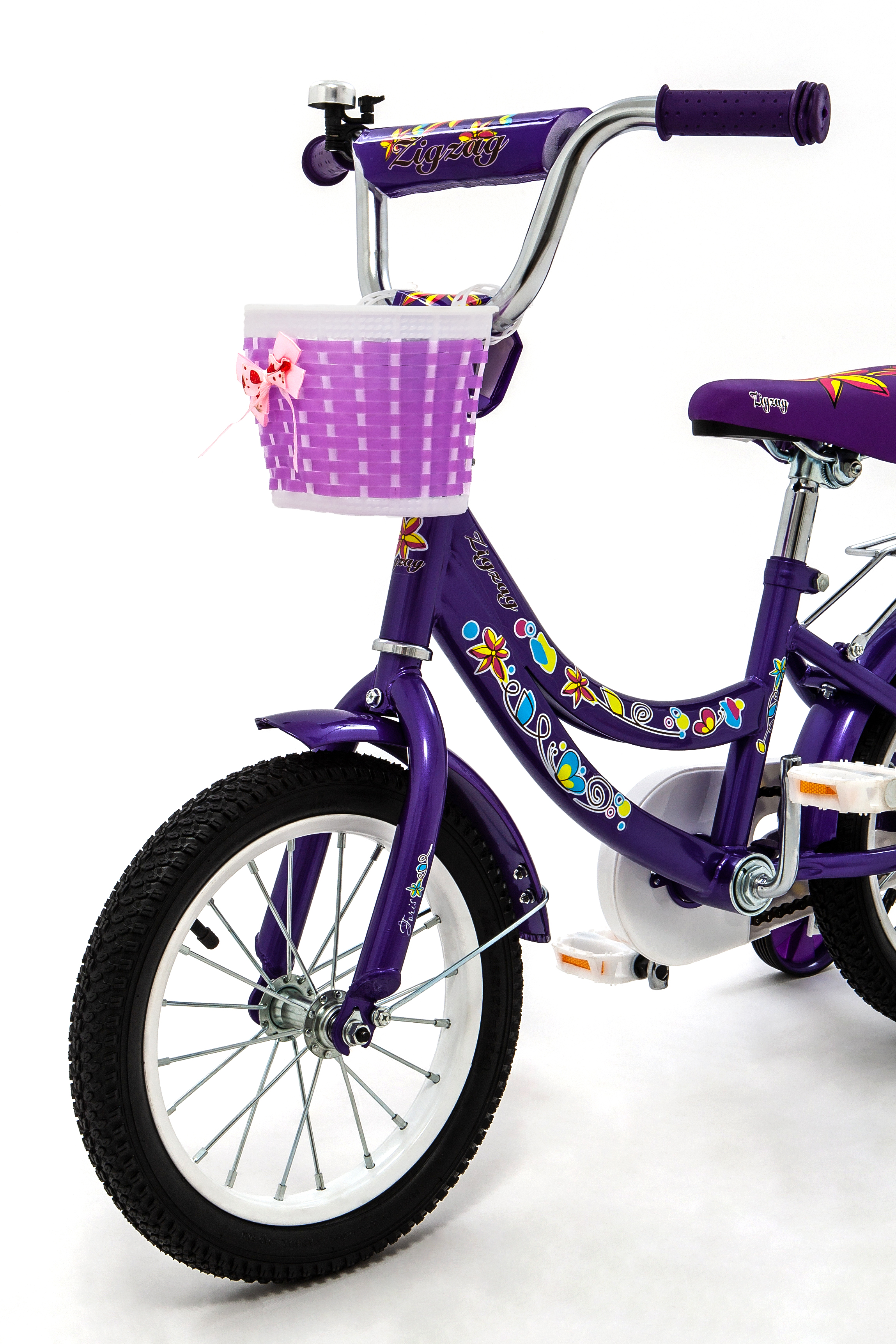 Двухколесный велосипед ZigZag 14 дюймов - фото 5