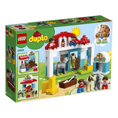 Конструктор LEGO DUPLO Конюшня на ферме блочный