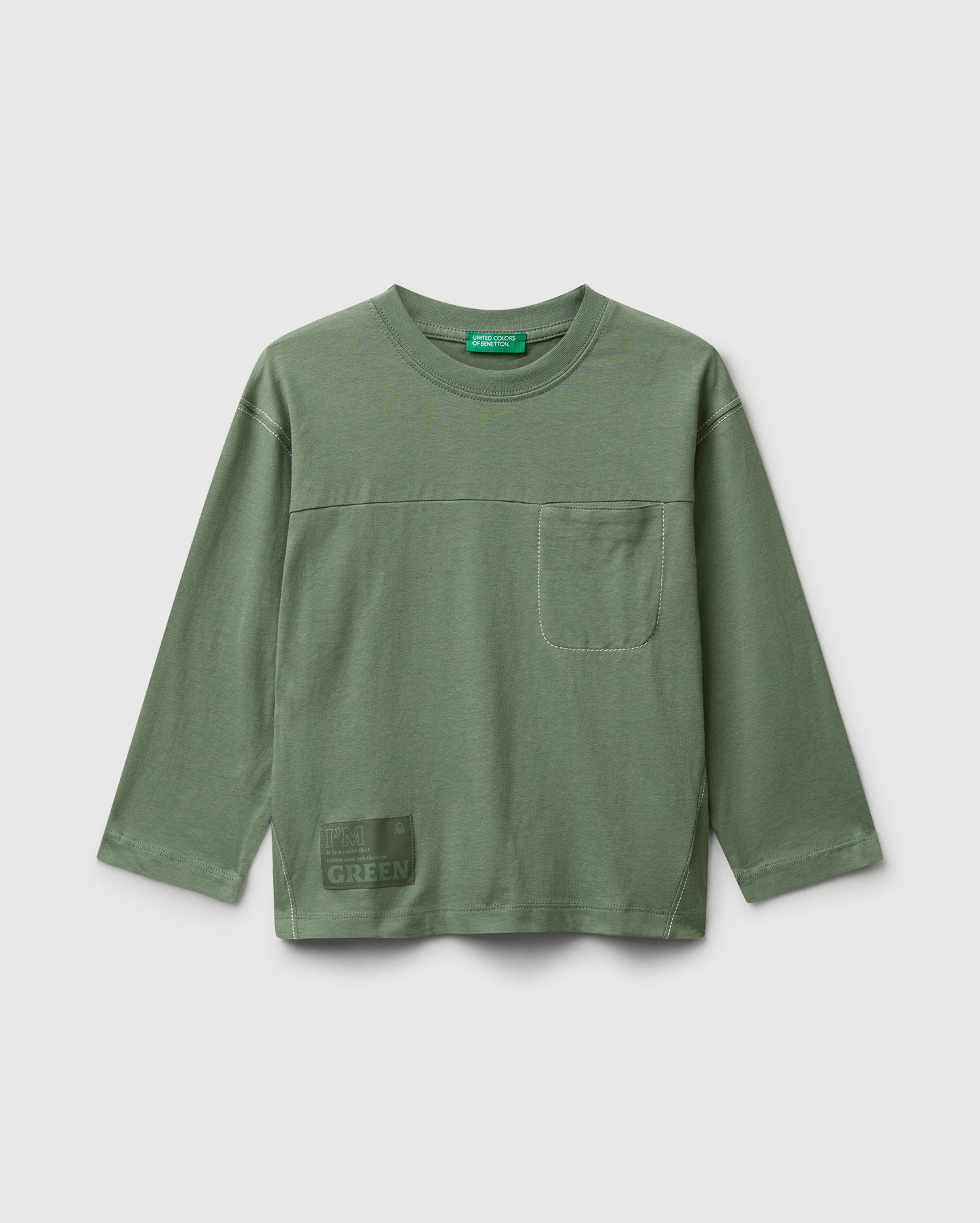 Лонгслив United Colors of Benetton 25A_3I1XG10KR_075 - фото 1