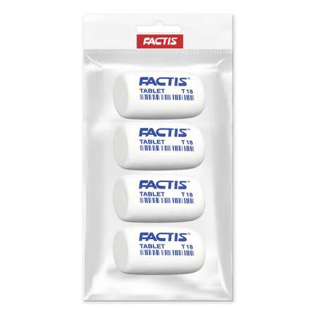 Ластик FACTIS 4 шт.