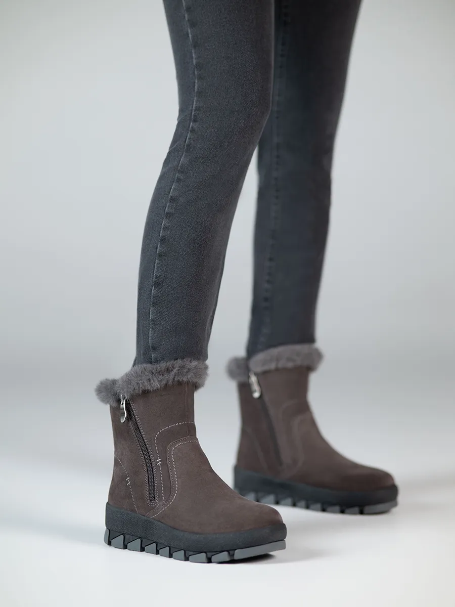 Полусапоги ORTENBERG 15.25_Jean_серый - фото 4