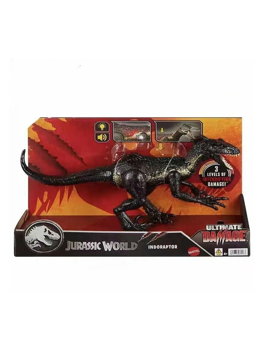 Фигурка Jurassic World Динозавр рычащий Индораптор - фото 7
