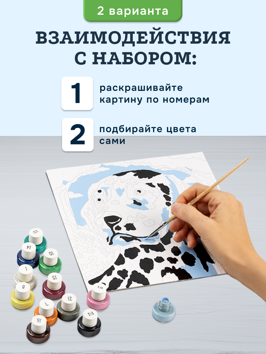 Картина по номерам SentoSphere Собаки - фото 2