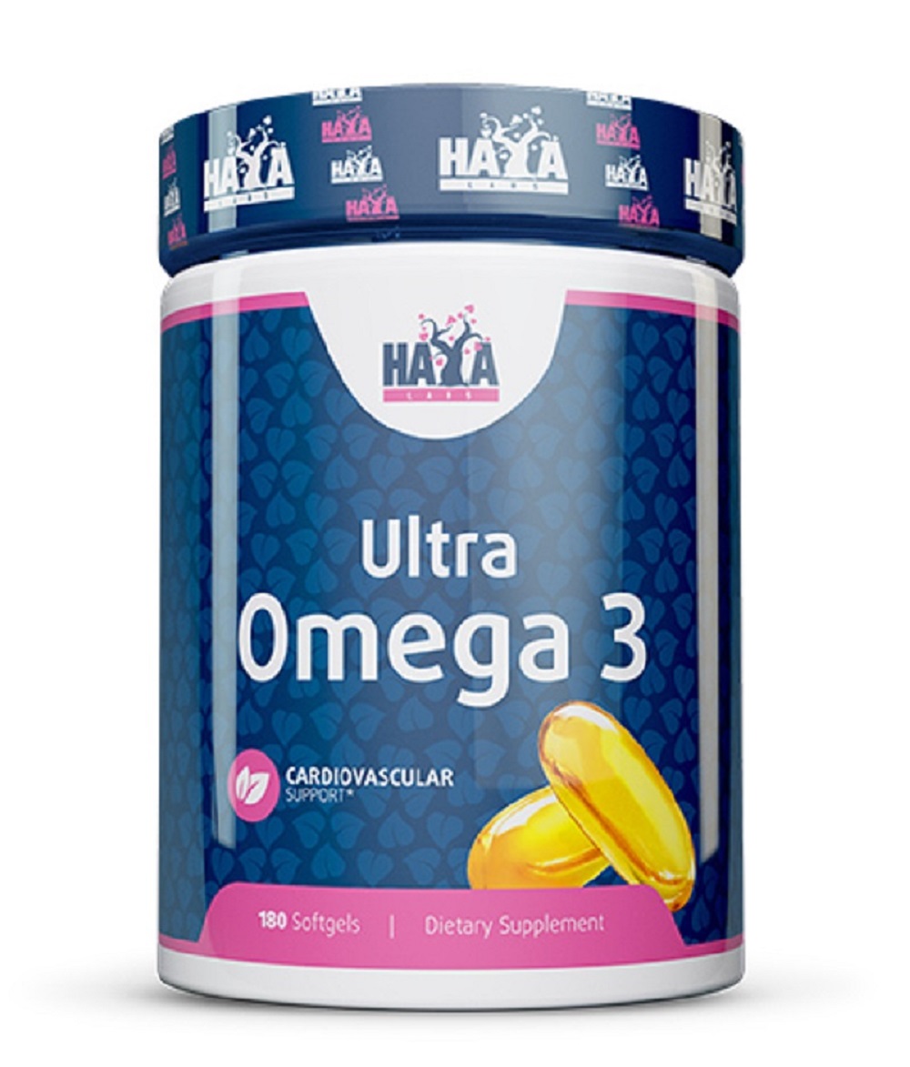 Ультра омега 3 HAYA LABS 180 капсул - фото 1