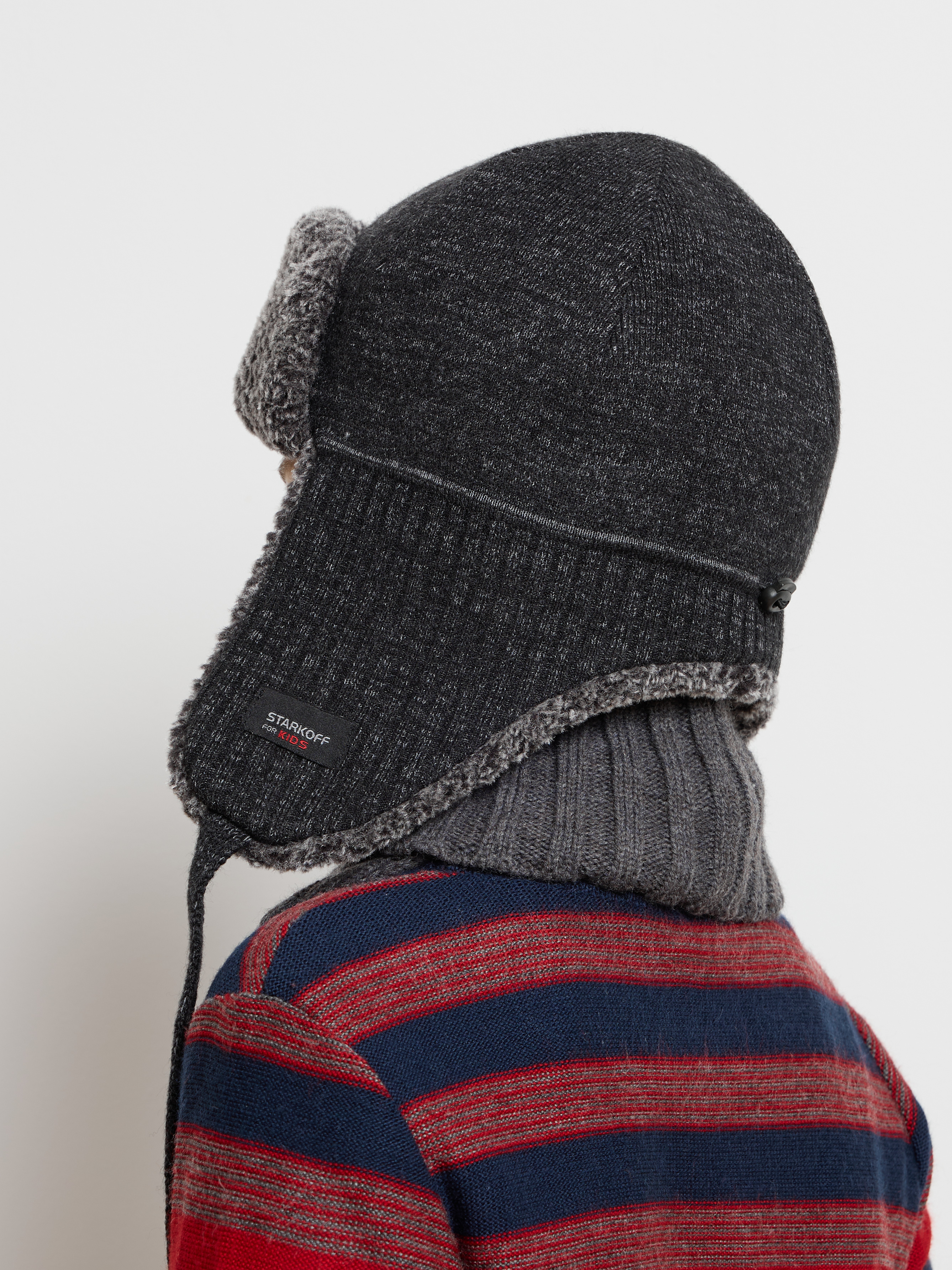 Шапка-ушанка Starkoff Kids Д500905 - фото 6