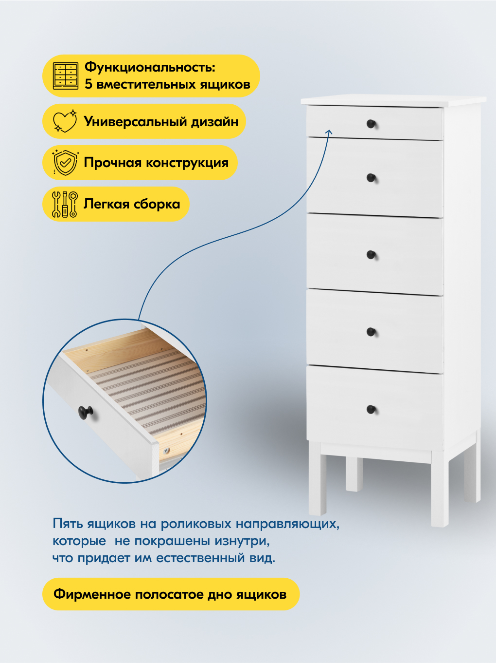Комод IKEA ТИРАНА - фото 6