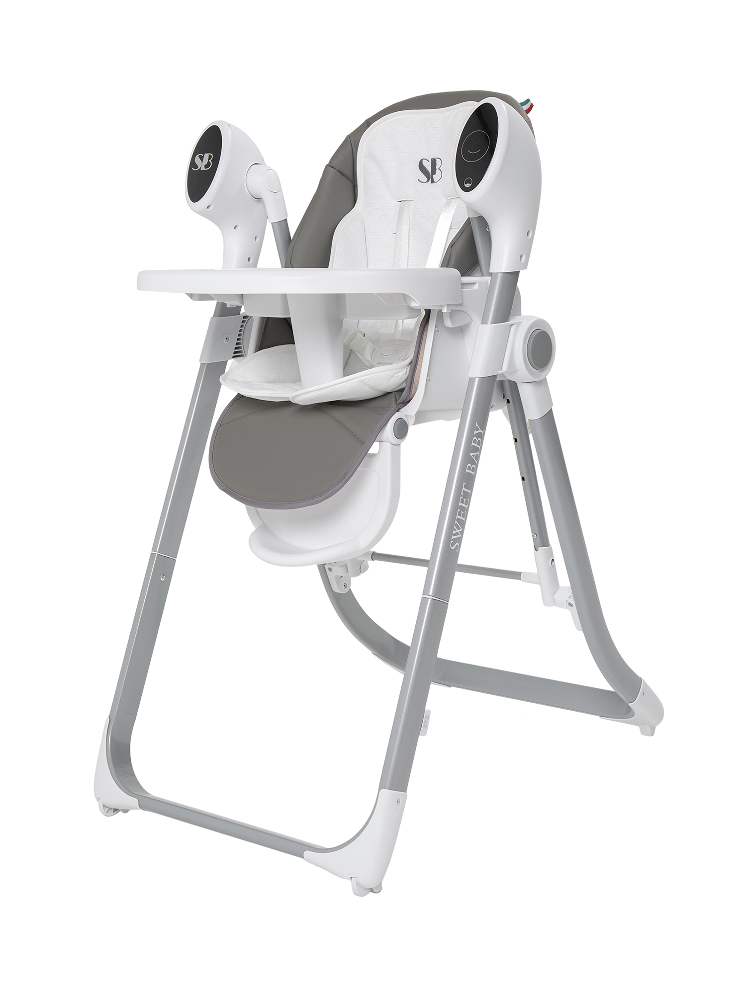 Стульчик для кормления Sweet Baby Amuleto Grey серый - фото 33