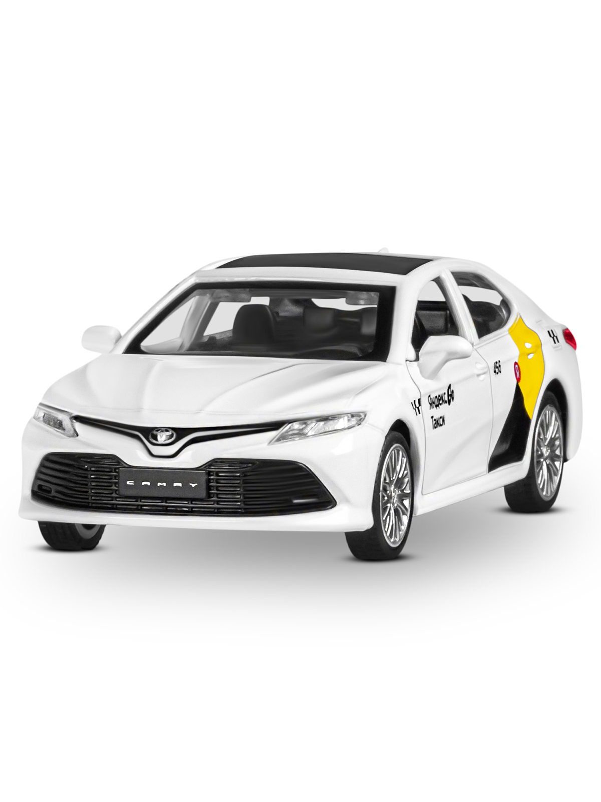 Автомобиль Яндекс GO Toyota Camry Такси 1:43 JB1251484 - фото 11