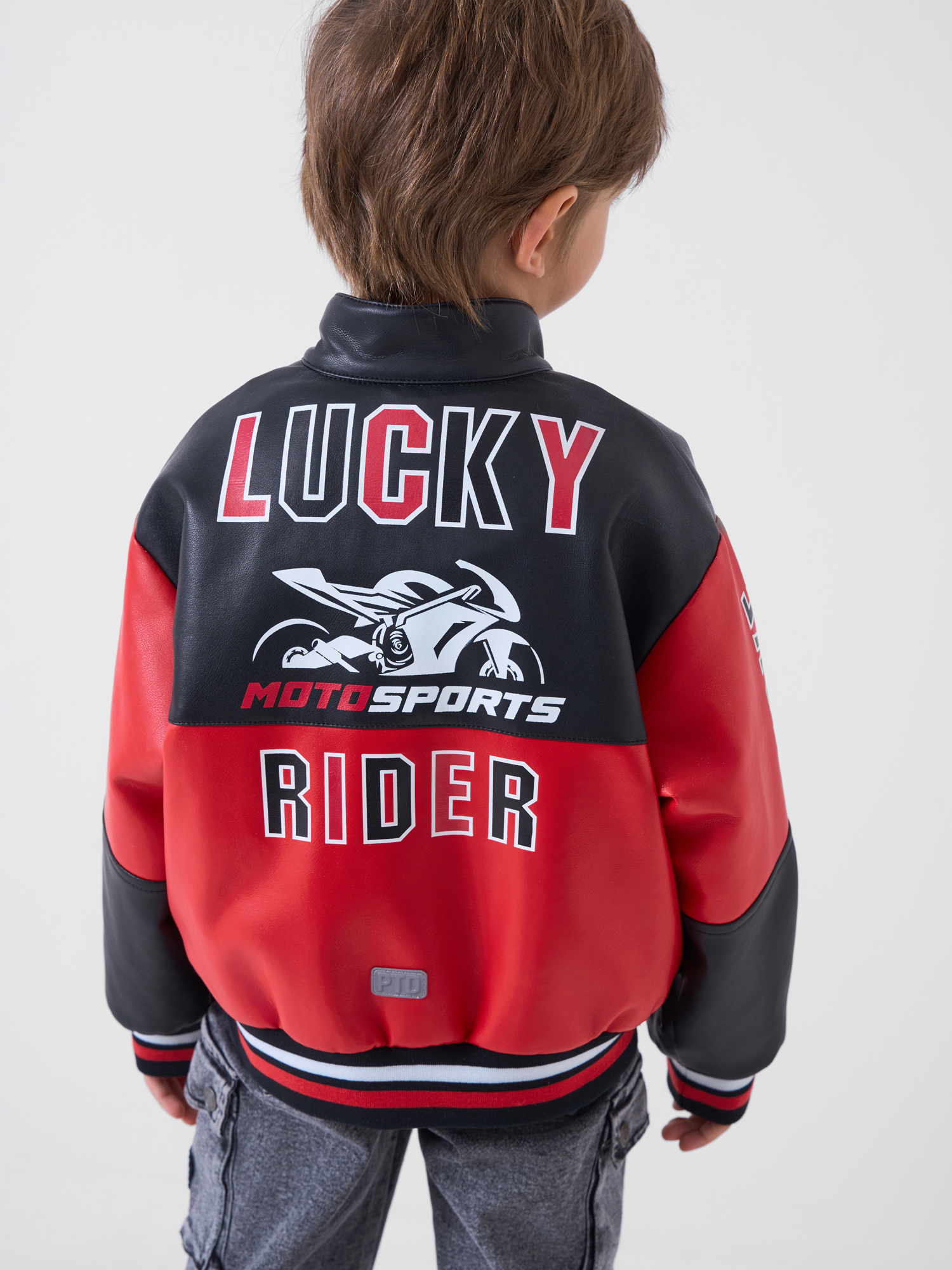 Куртка кожаная PlayToday 12612276 - фото 3