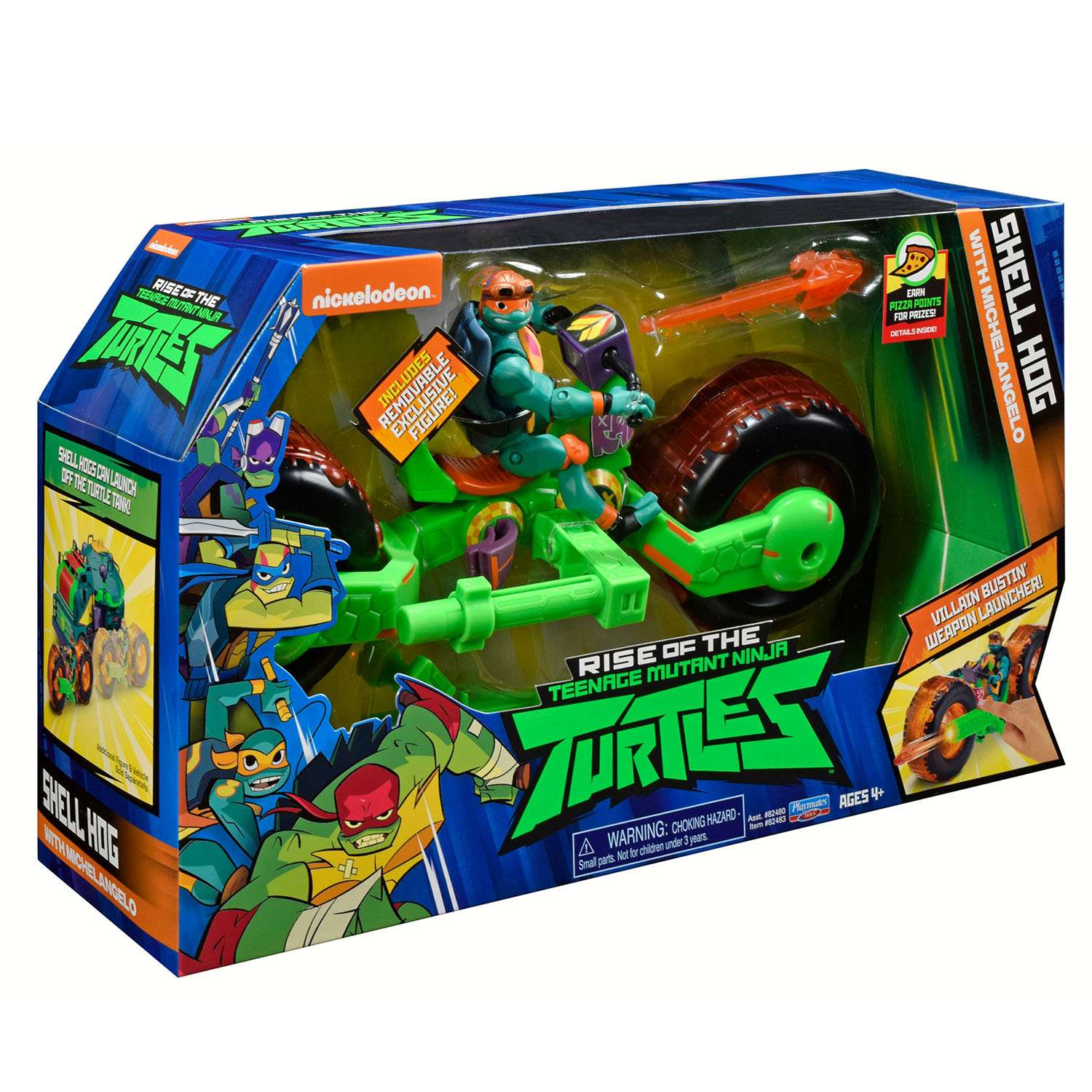 Мотоцикл TMNT с фигуркой Майки 82483.0 - фото 3