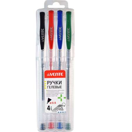 Ручка гелевая deVENTE 4 шт.