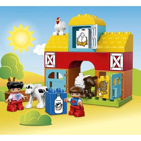 Конструктор LEGO DUPLO Моя первая ферма блочный