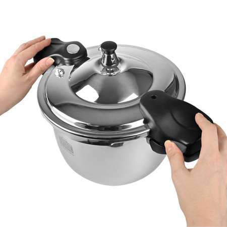 Кастрюля-скороварка GFGRIL с функцией пароварки Cook Easy 6л