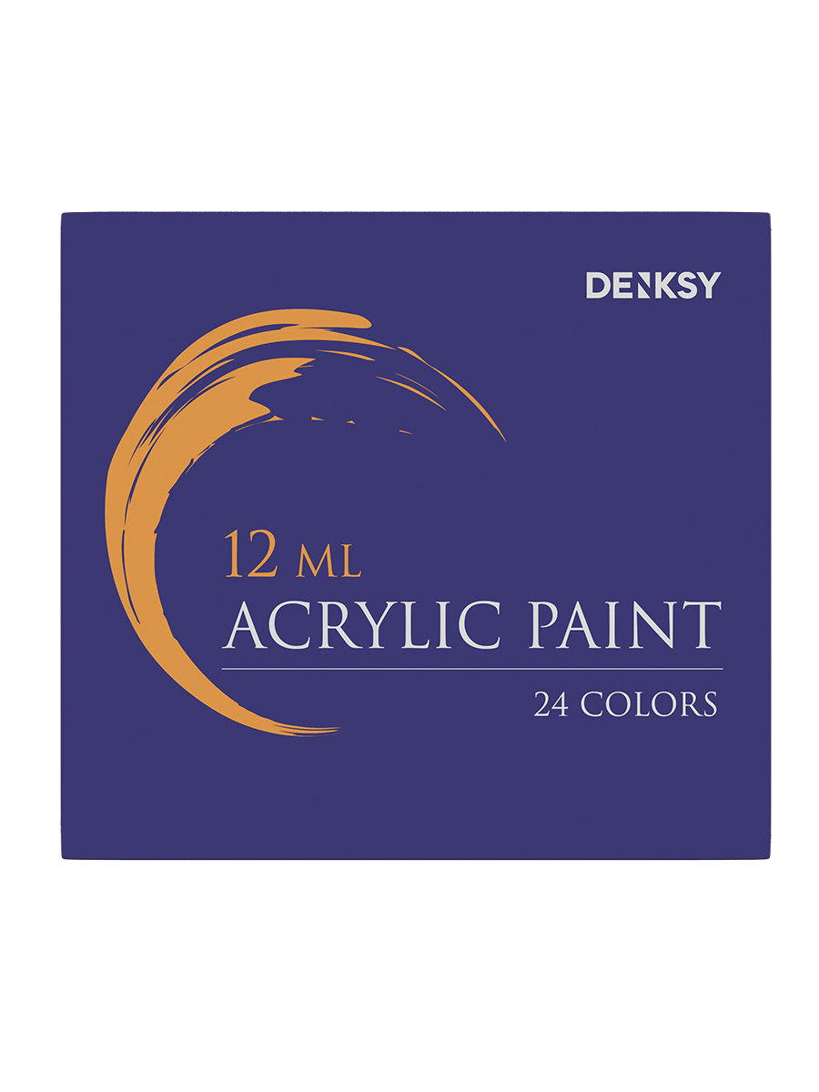 Краски акриловые DENKSY 24 цв. - фото 12